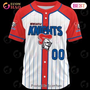 NRL Newcastle Knights Baseball Jerseys 2023 Personalized