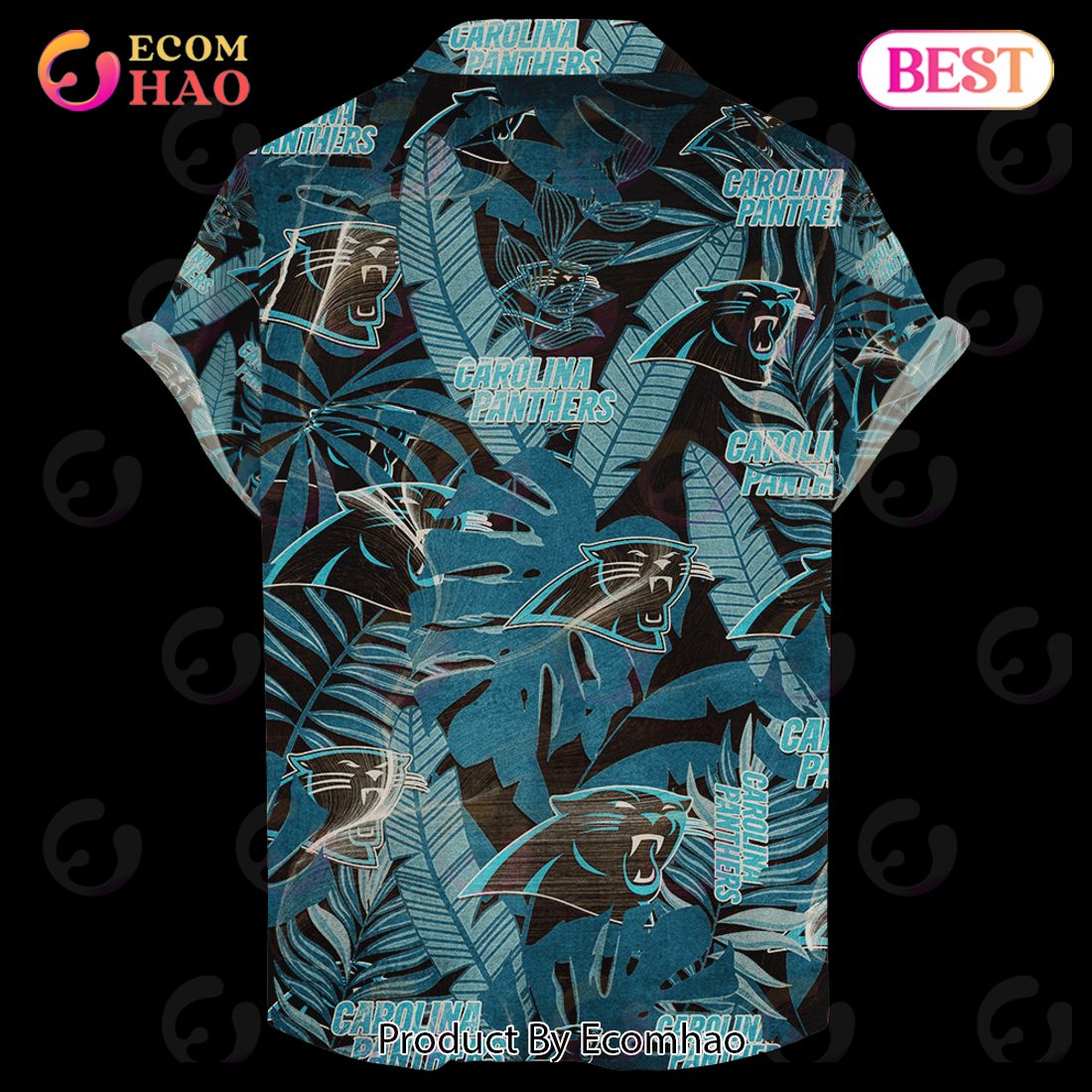 Carolina Panthers Hawaiian Retro Logo Revolution NFL 2023