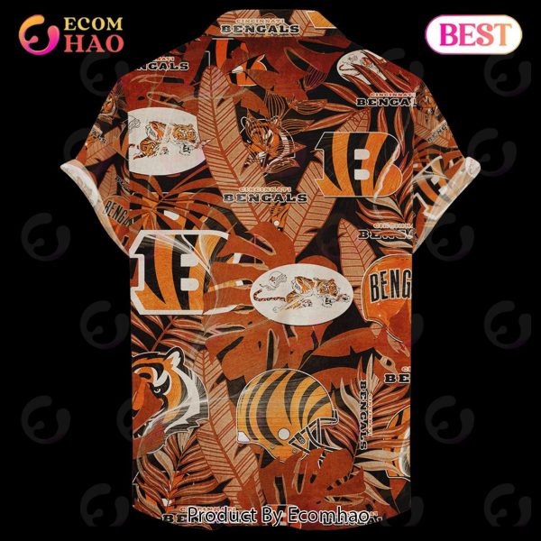 Cincinnati Bengals Hawaiian Retro Logo Revolution NFL 2023