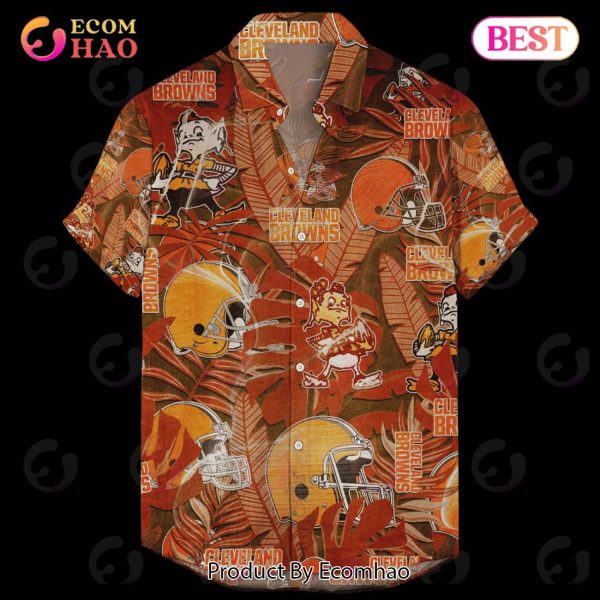 Cleveland Browns Hawaiian Retro Logo Revolution NFL 2023