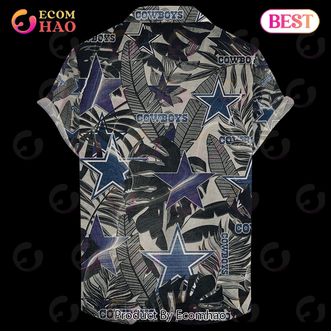 Dallas Cowboys Hawaiian Retro Logo Revolution NFL 2023