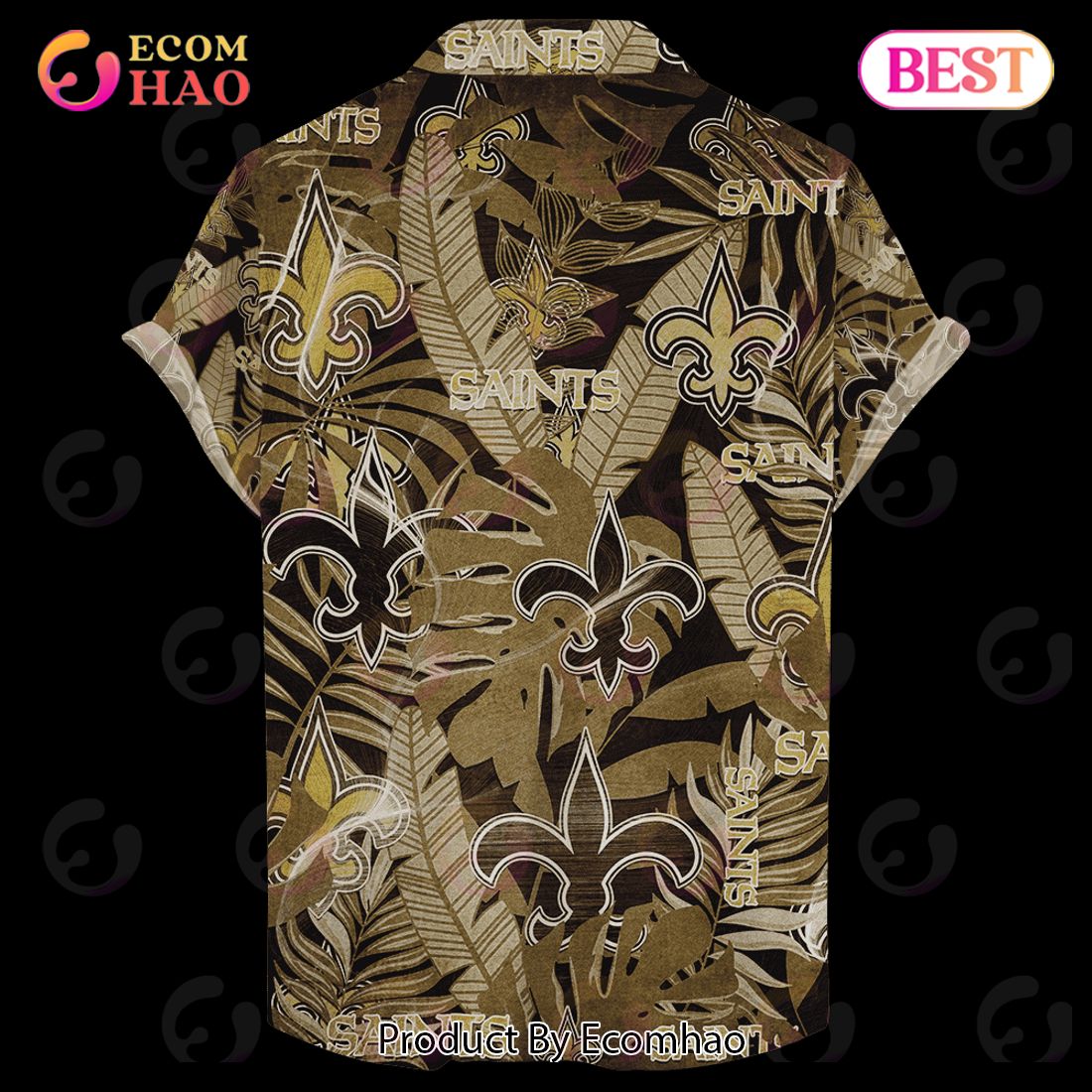 New Orleans Saints Hawaiian Retro Logo Revolution NFL 2023