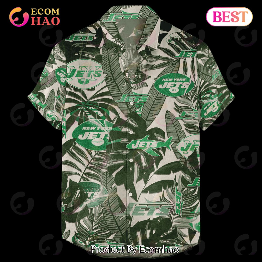 New York Jets Hawaiian Retro Logo Revolution NFL 2023