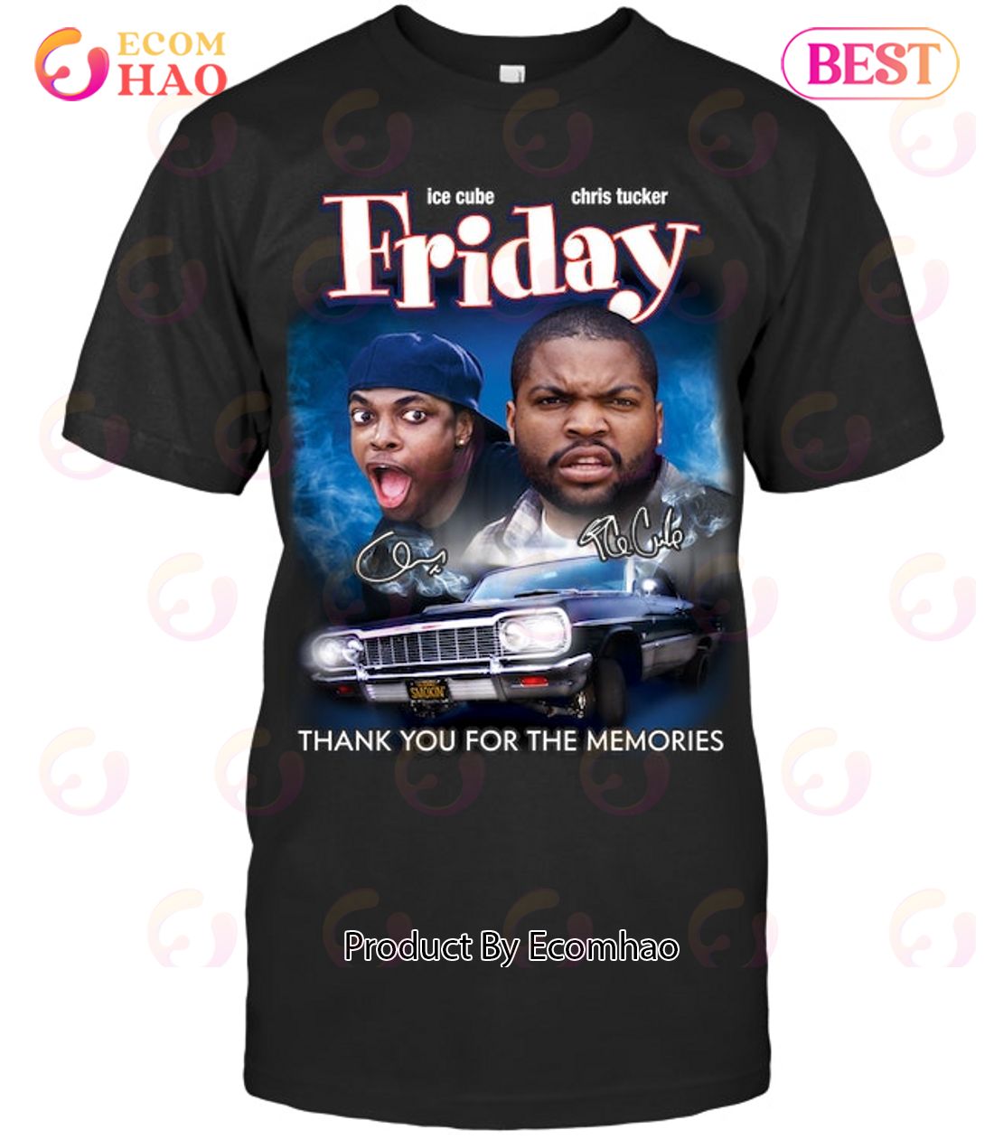 Ice Cube And Chris Tucker Friday Thank You For The Memories T-Shirt