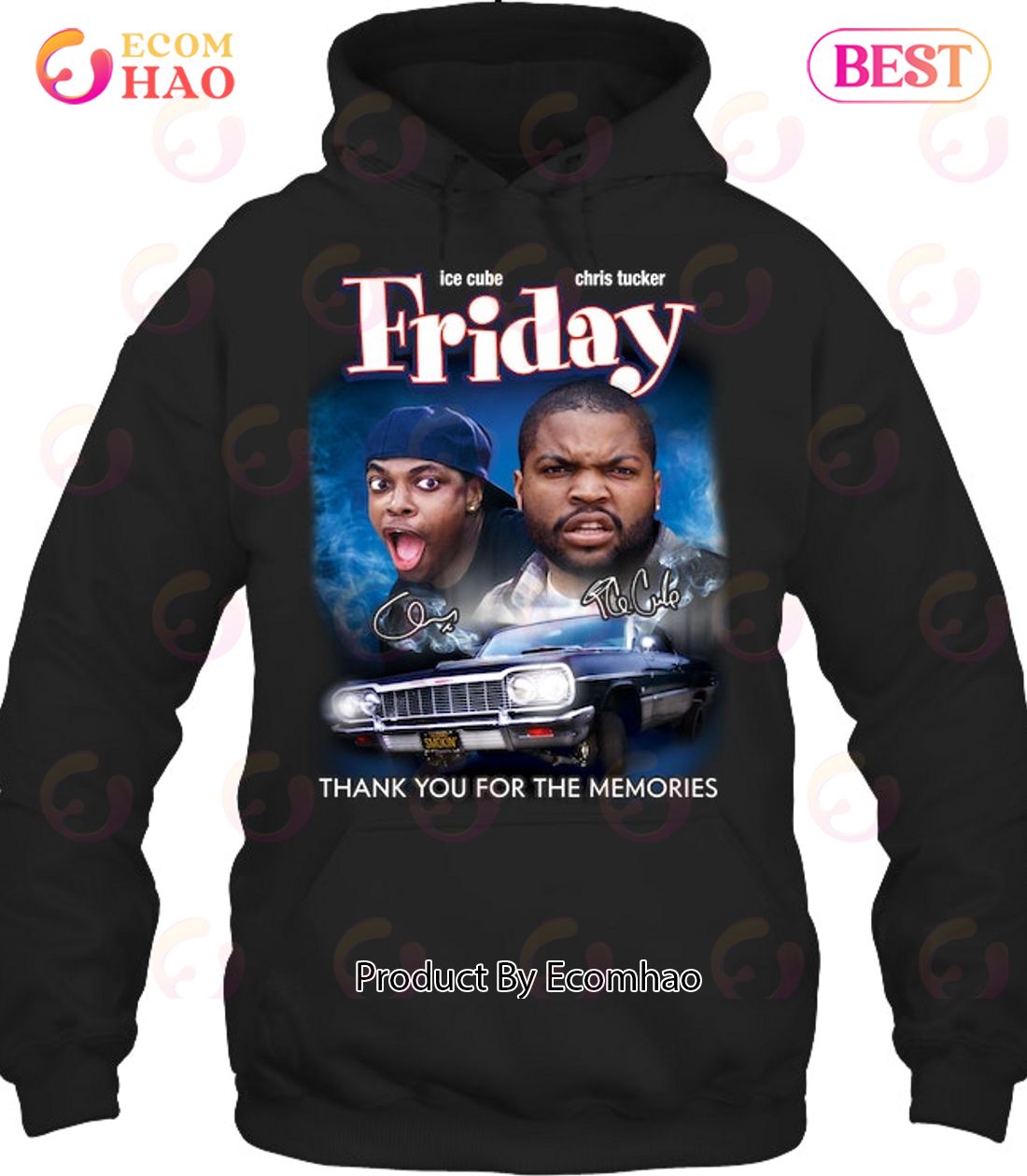 Ice Cube And Chris Tucker Friday Thank You For The Memories T-Shirt