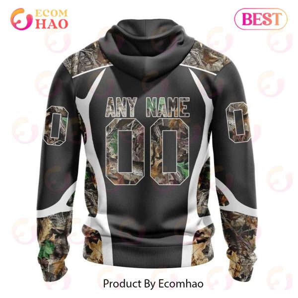 NHL Columbus Blue Jackets Special Camo Hunting Design 3D Hoodie