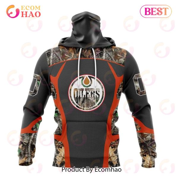 NHL Edmonton Oilers Special Camo Hunting Design 3D Hoodie