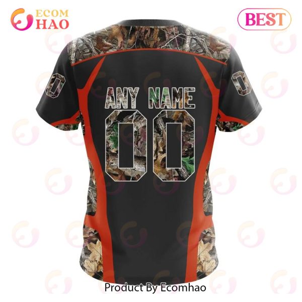 NHL Edmonton Oilers Special Camo Hunting Design 3D Hoodie