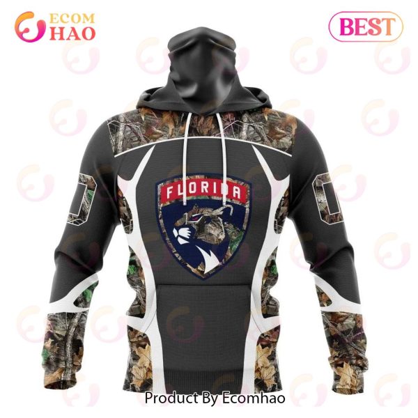 NHL Florida Panthers Special Camo Hunting Design 3D Hoodie
