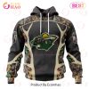 NHL Montreal Canadiens Special Camo Hunting Design 3D Hoodie
