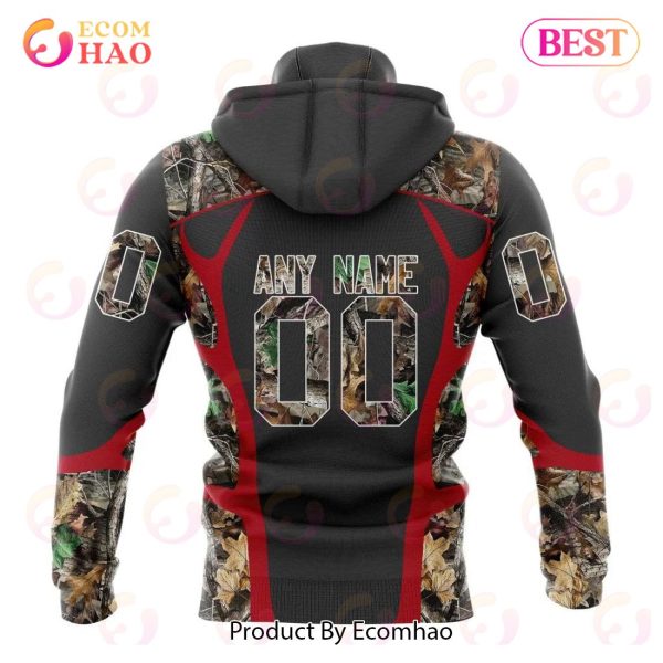 NHL Montreal Canadiens Special Camo Hunting Design 3D Hoodie
