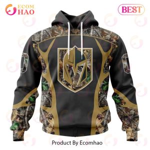 NHL Vegas Golden Knights Special Camo Hunting Design 3D Hoodie