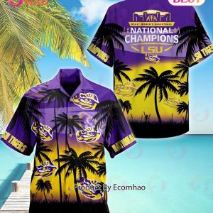 LSU Tigers 2023 NCAA Women?s Basketball National Champions Hawaiian Shirt
