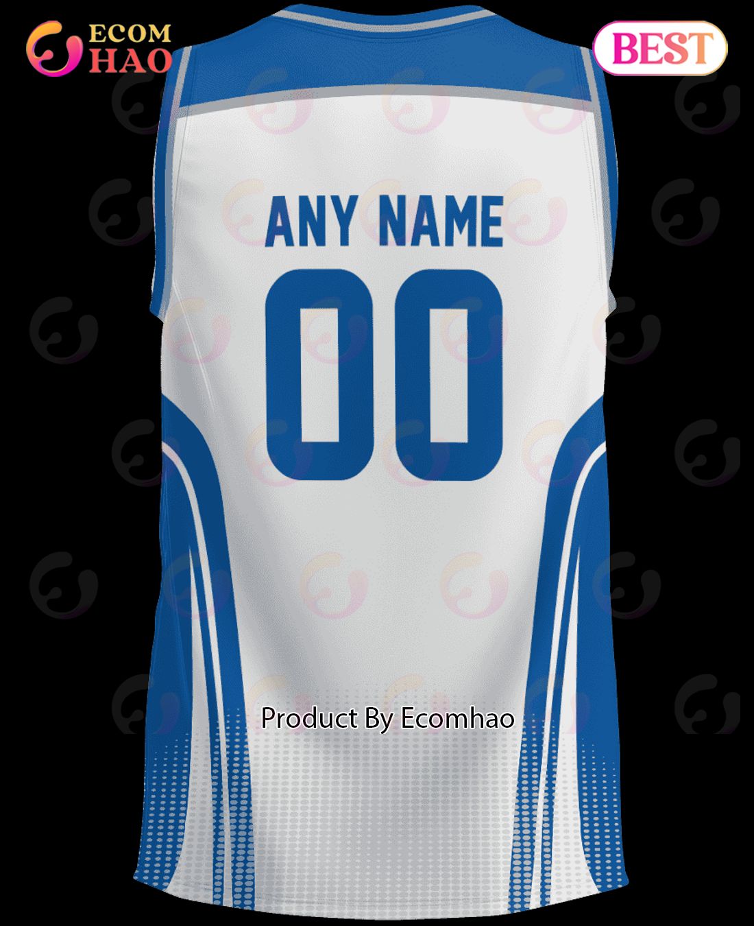 NRL Canterbury Bankstown Bulldogs Basketball Jerseys Tanktop 2023 Personalized