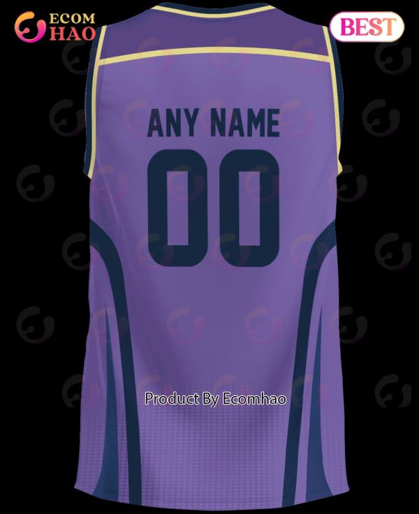 NRL Melbourne Storm Basketball Jerseys Tanktop 2023 Personalized