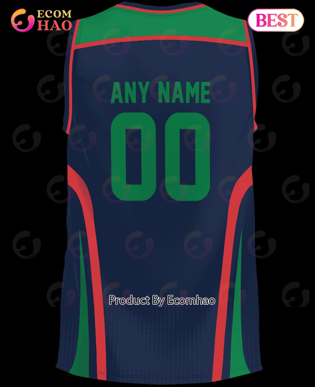 NRL New Zealand Warriors Basketball Jerseys Tanktop 2023 Personalized