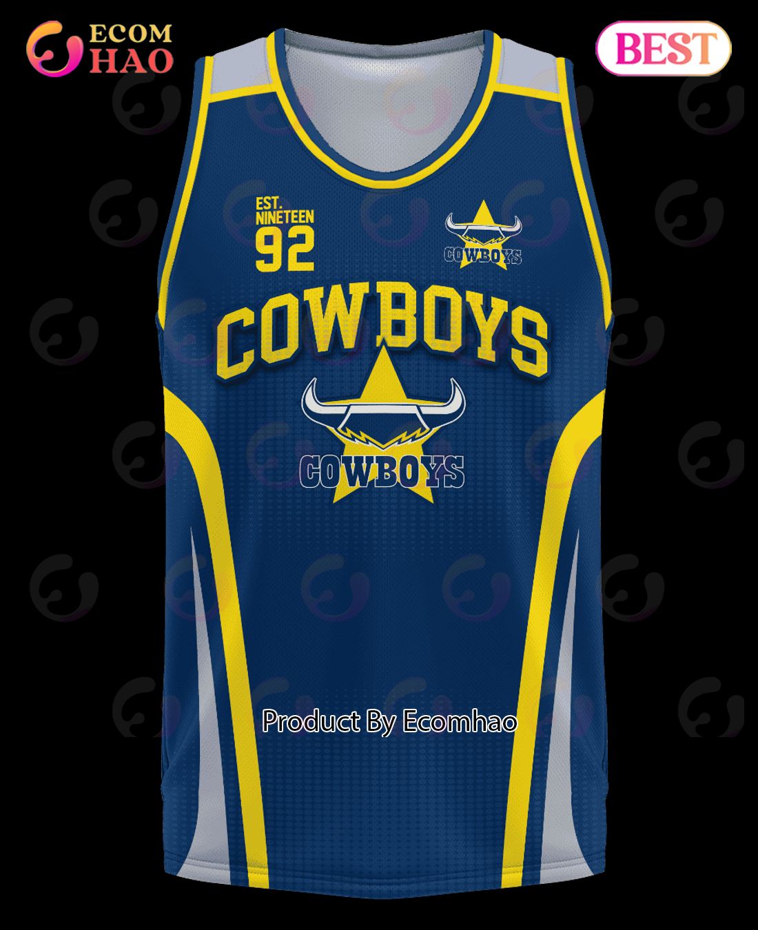 NRL Melbourne Storm Basketball Jerseys Tanktop 2023 Personalized