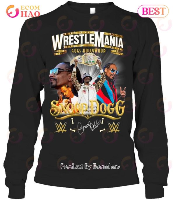 WrestleMania Goes Hollywood Snoop Dogg Siganture T-Shirt