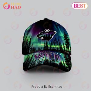 NHL Minnesota Wild Special Design With Northern Lights Classic Cap