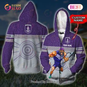 AFL Fremantle Dockers Custom Name 3D Shirt