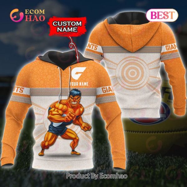 AFL Greater Western Sydney Giants Custom Name 3D Shirt