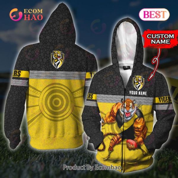 AFL Richmond Tigers Custom Name 3D Shirt