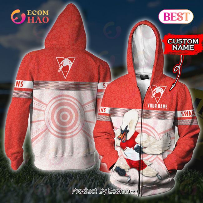 AFL Sydney Swans Custom Name 3D Shirt