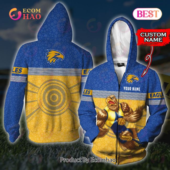 AFL West Coast Eagles Custom Name 3D Shirt