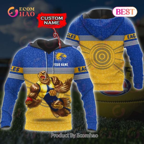 AFL West Coast Eagles Custom Name 3D Shirt