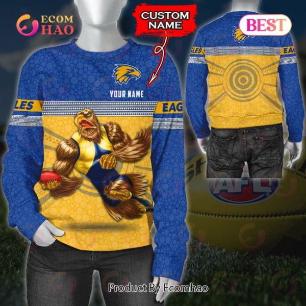 AFL West Coast Eagles Custom Name 3D Shirt