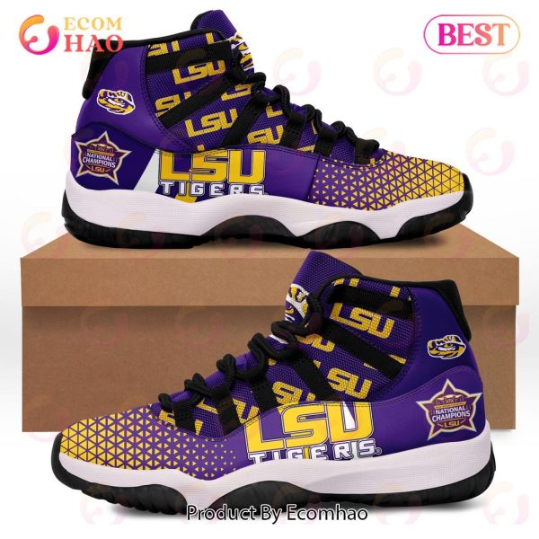 Lsu Tigers 2023 Ncaa Women S Basketball National Champions Jordan Retro 11 Ecomhao Store