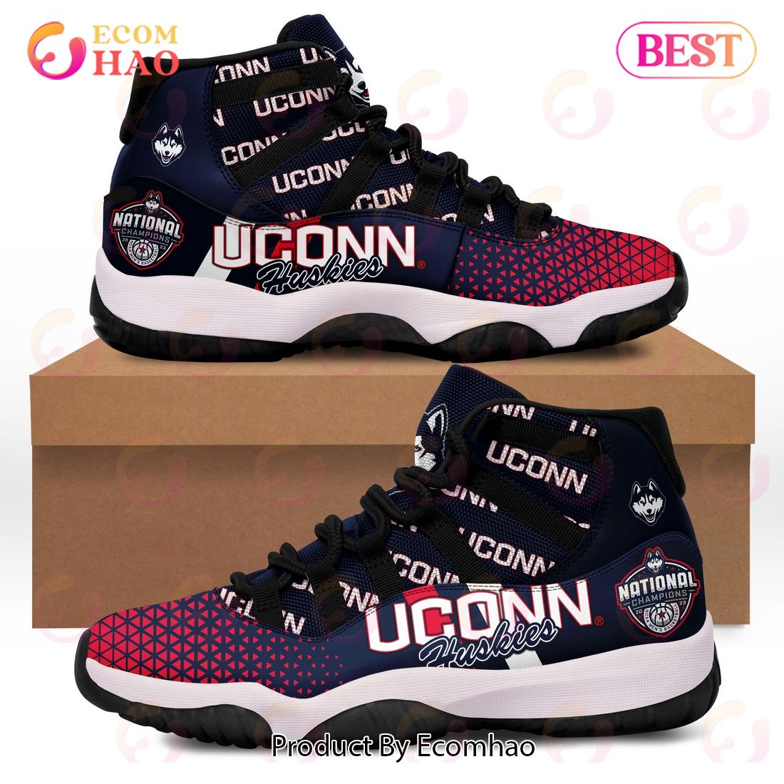 UConn Huskies NCAA Men’s Basketball National Champions Jordan Retro 11