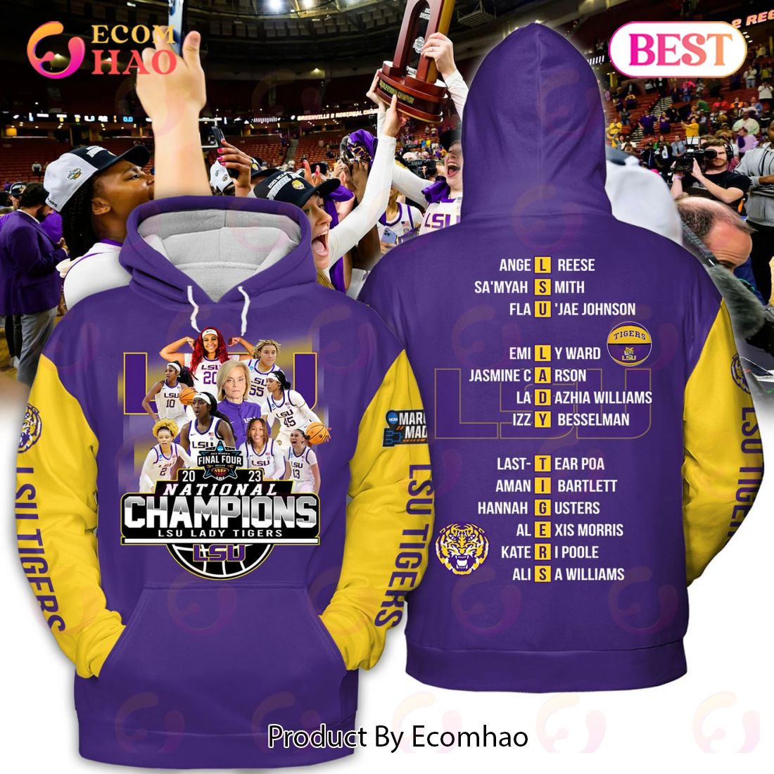 Final Tour 2023 NCAA Champions Shirt LSU