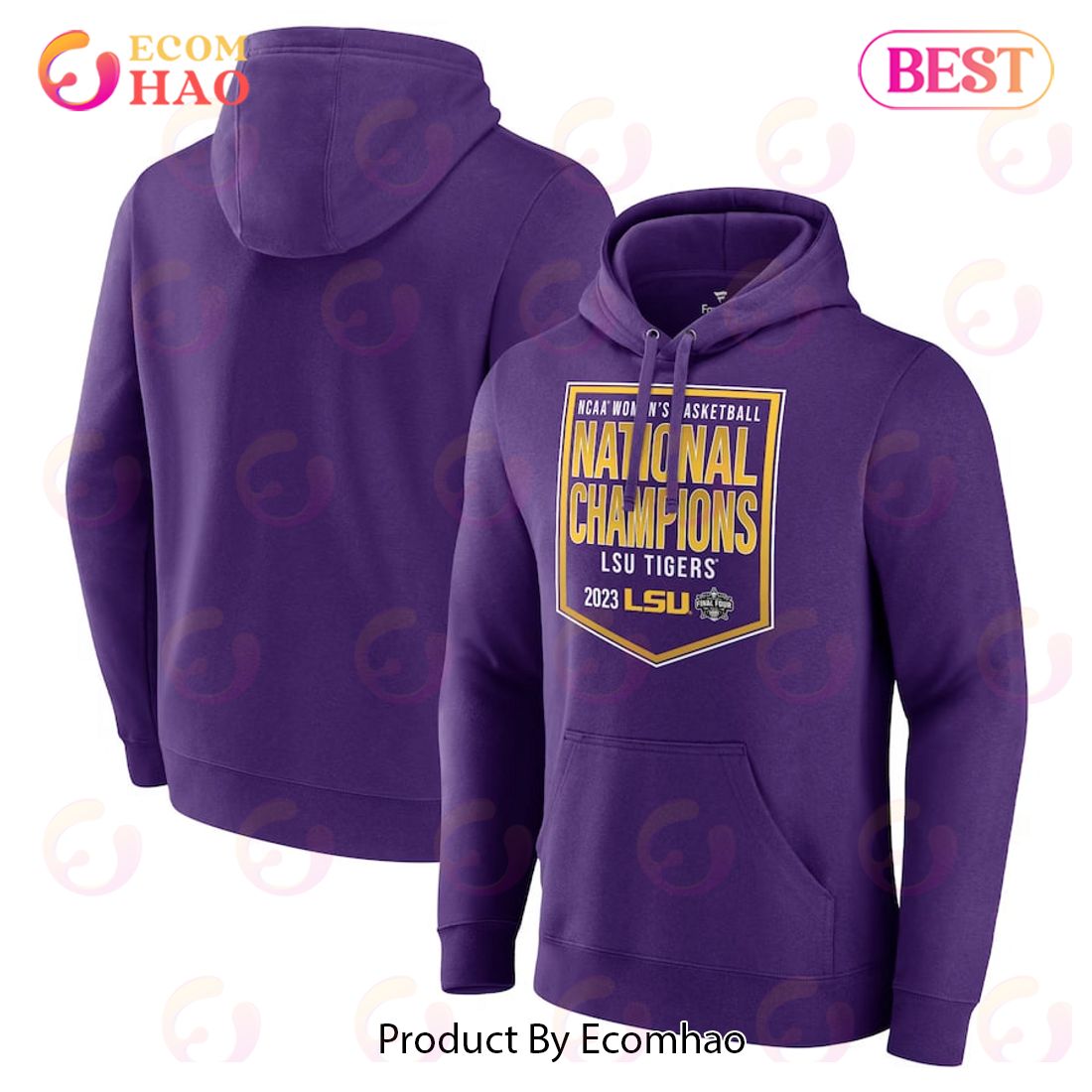 LSU Tigers 2023 NCAA Women’s Basketball National Champions Hoodie