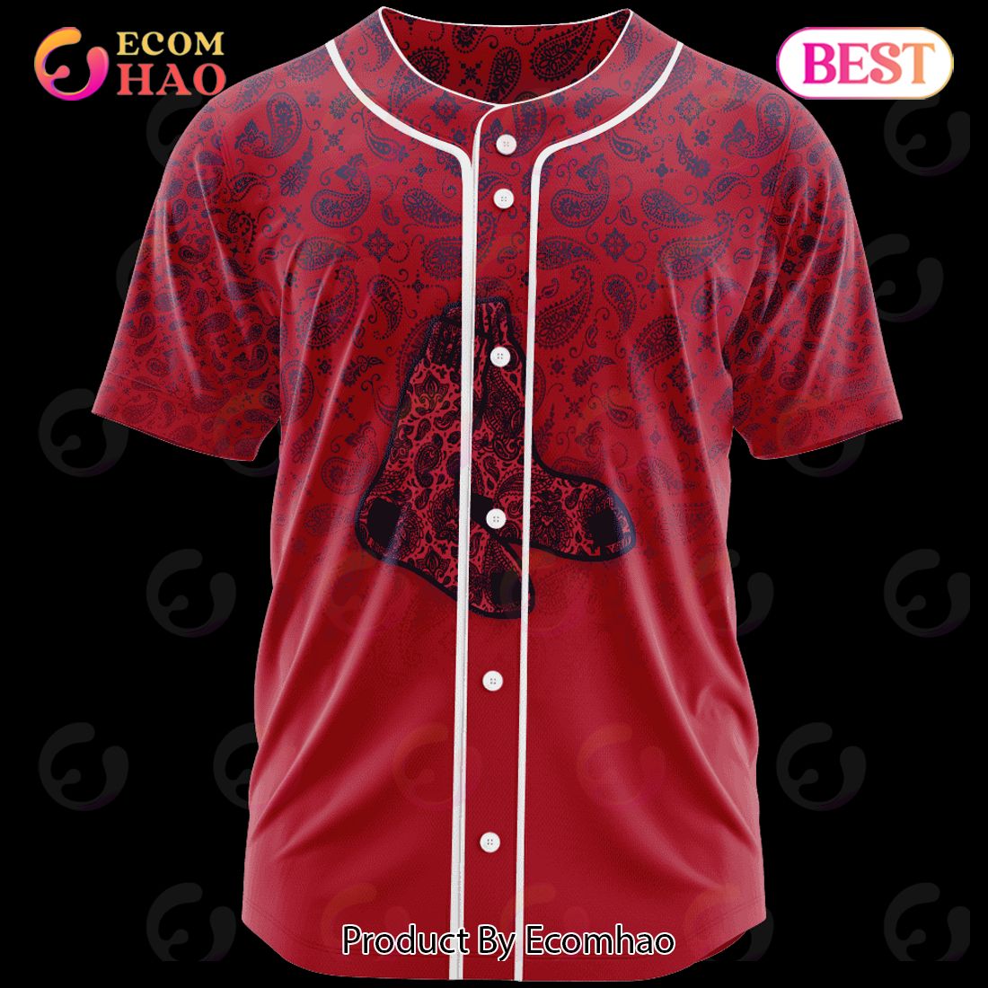 MLB Cleveland Guardians Paisley Pattern Jersey LIMITED EDITION