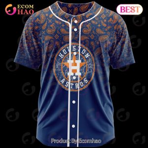 MLB Houston Astros Paisley Pattern Jersey LIMITED EDITION
