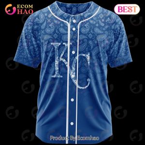 MLB Kansas City Royals Paisley Pattern Jersey LIMITED EDITION