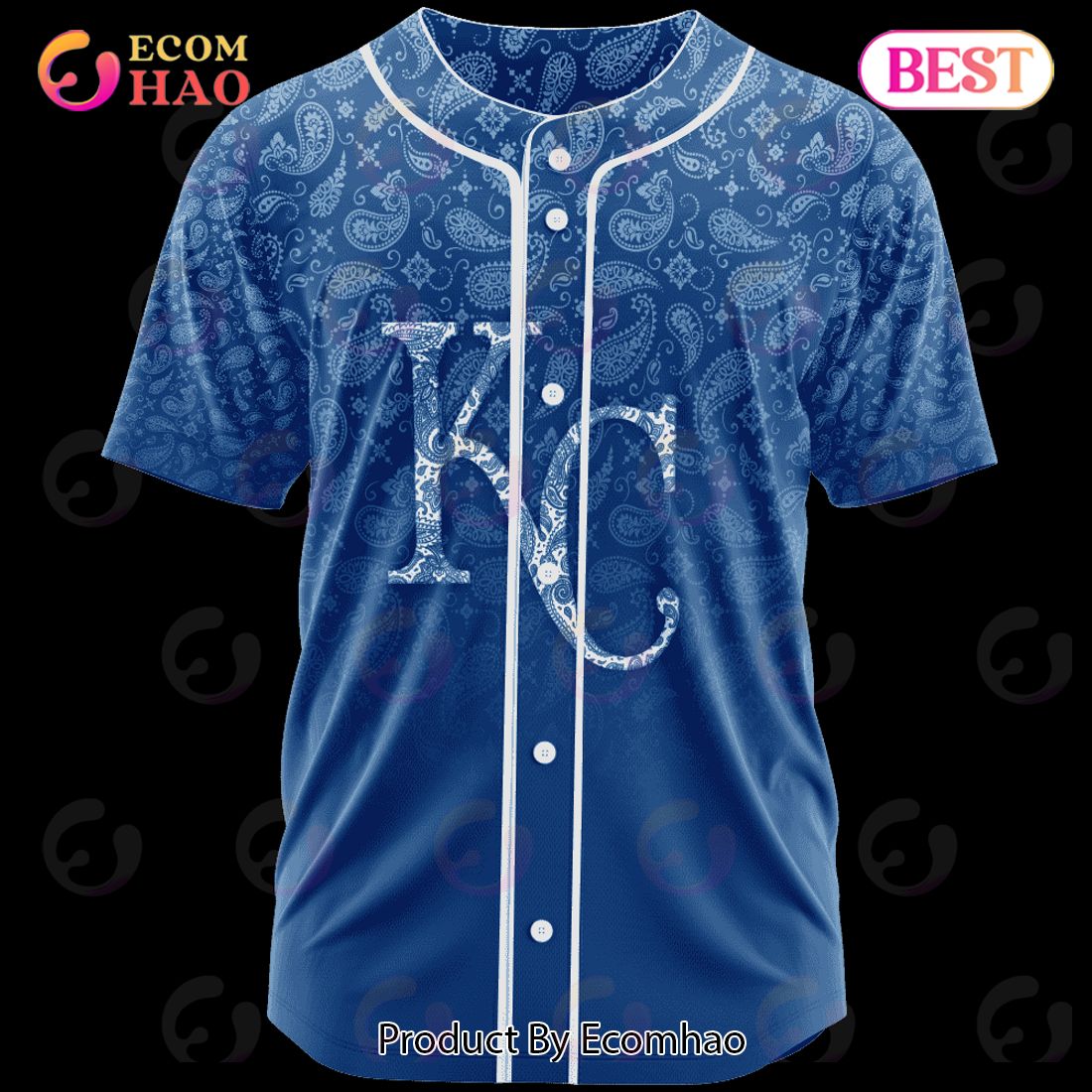 MLB Milwaukee Brewers Paisley Pattern Jersey LIMITED EDITION