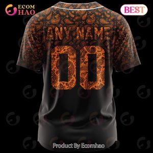 MLB Miami Marlins Paisley Pattern Jersey LIMITED EDITION