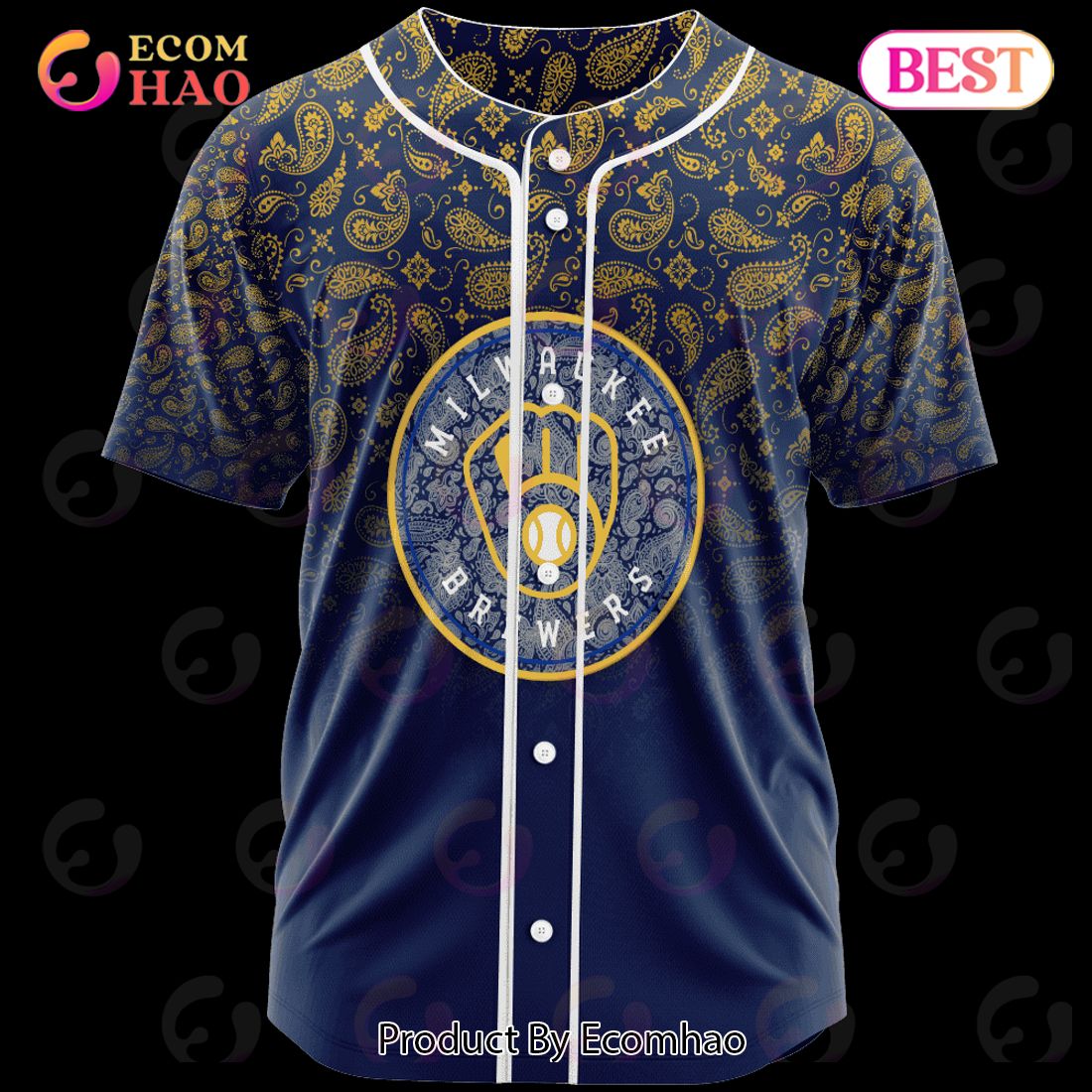 MLB Houston Astros Paisley Pattern Jersey LIMITED EDITION