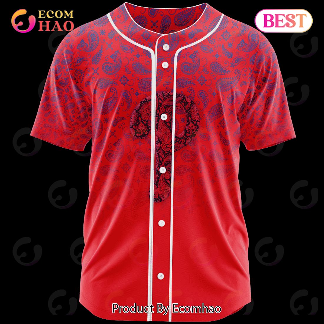 MLB Philadelphia Phillies Paisley Pattern Jersey LIMITED EDITION