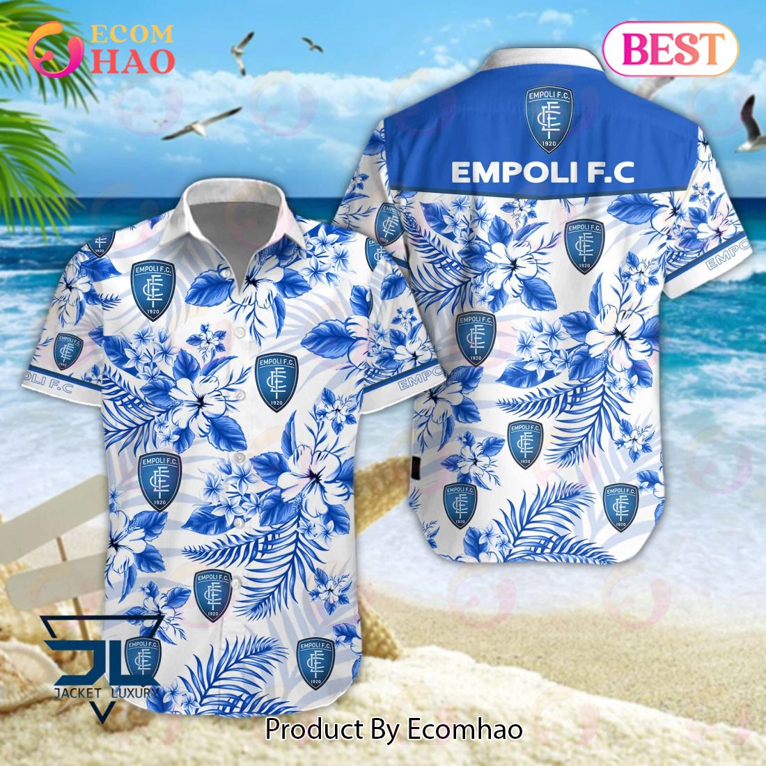 Empoli FC Lega Serie A Hawaiian Shirt