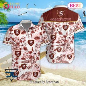 U.S. Salernitana 1919 Lega Serie A Hawaiian Shirt