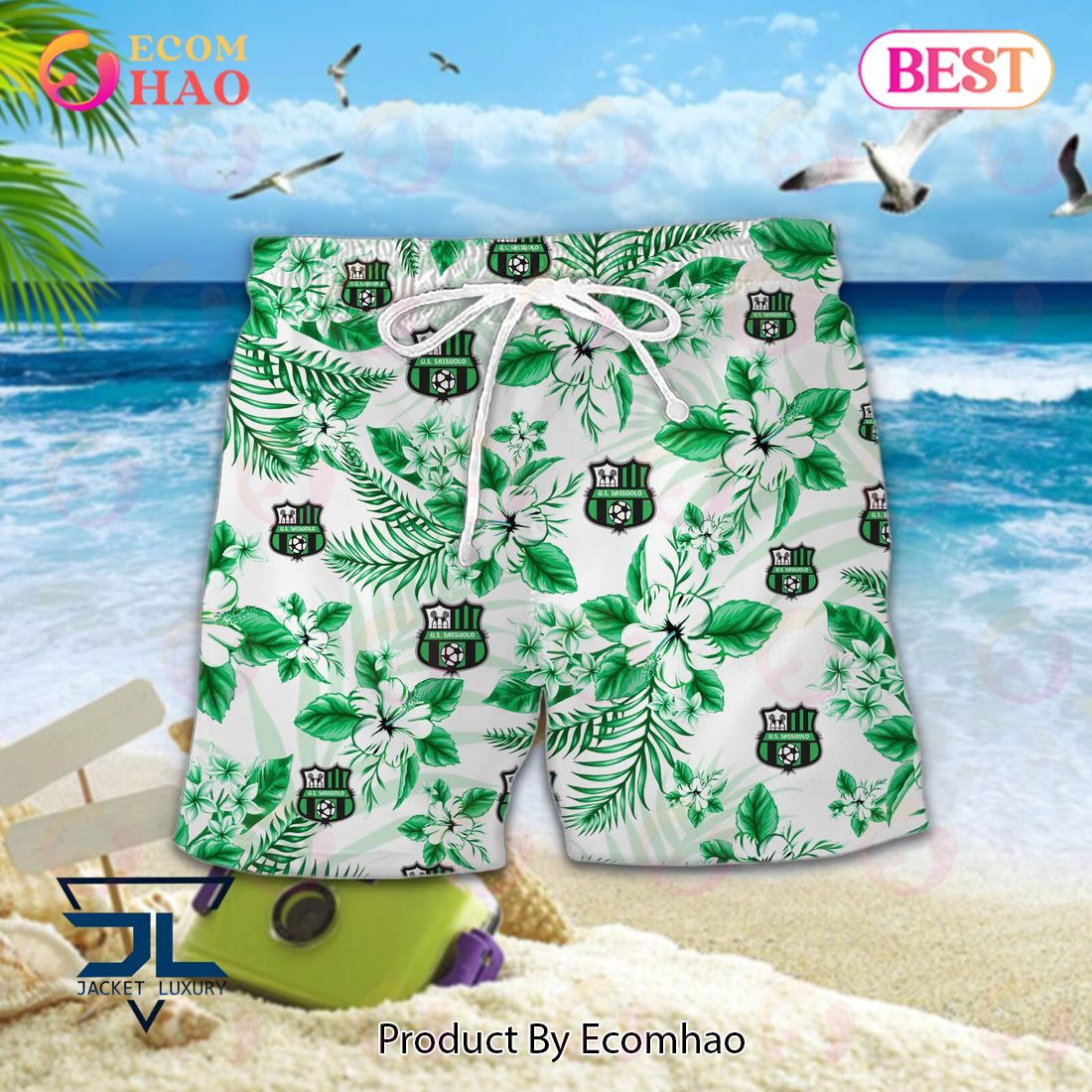 U.S. Sassuolo Lega Serie A Hawaiian Shirt