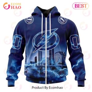 NHL Tampa Bay Lightning Special Design With Thunderstorms 3D Hoodie