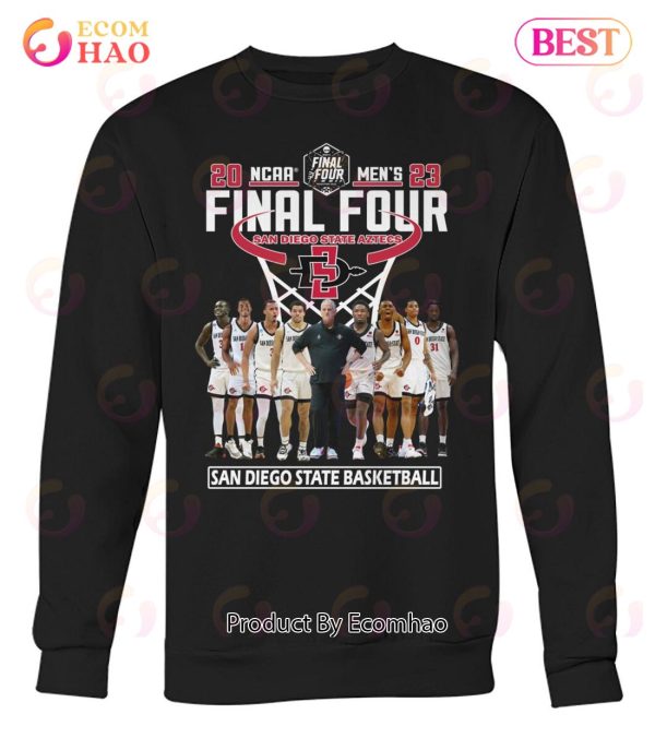 NCAA Men’s Final Tour 2023 San Diego State Aztecs Basketball T-Shirt