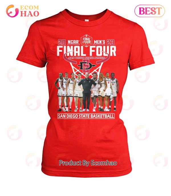 NCAA Men’s Final Tour 2023 San Diego State Aztecs Basketball T-Shirt