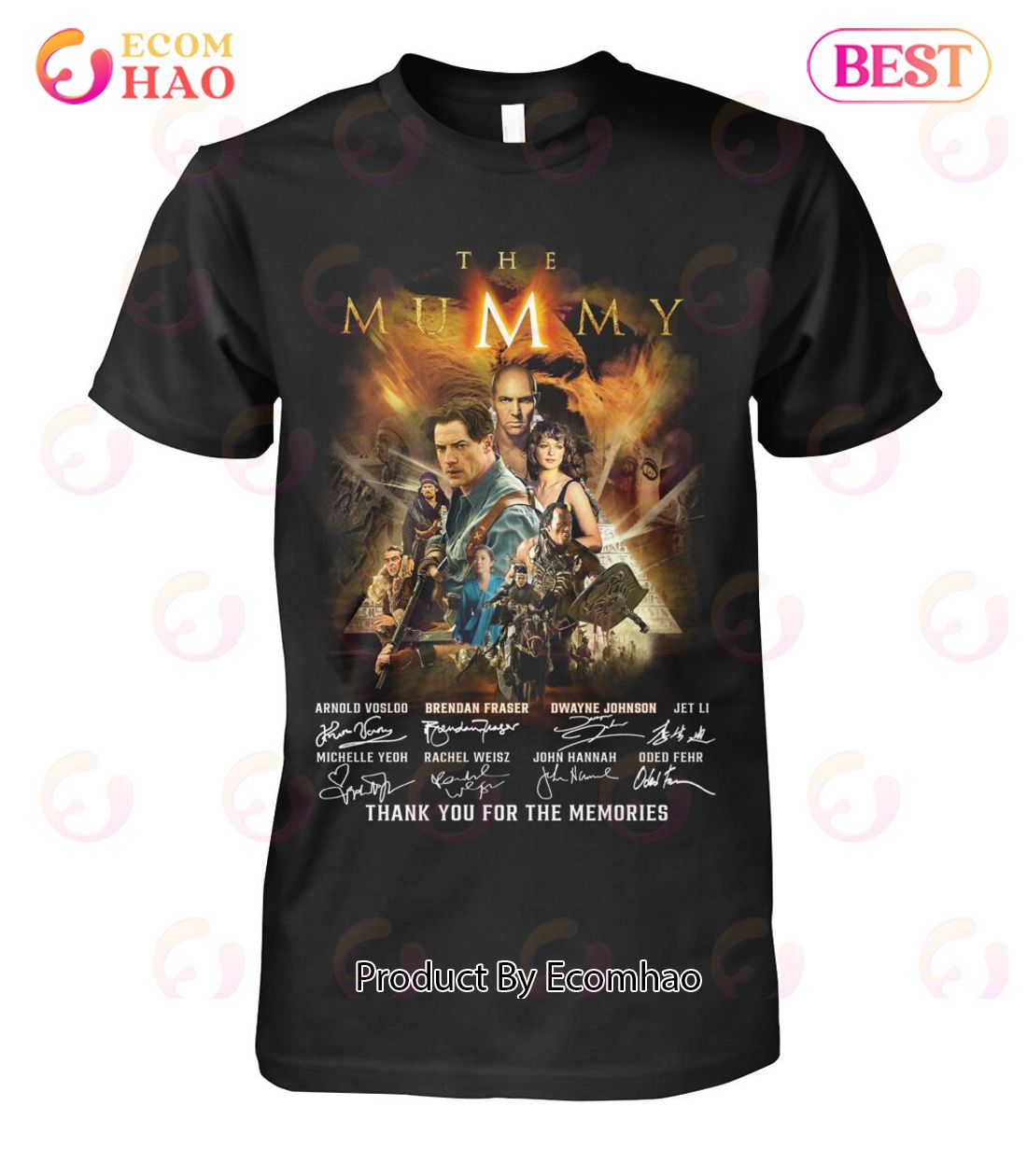 The Mummy Signature Thank You For The Memories T-Shirt