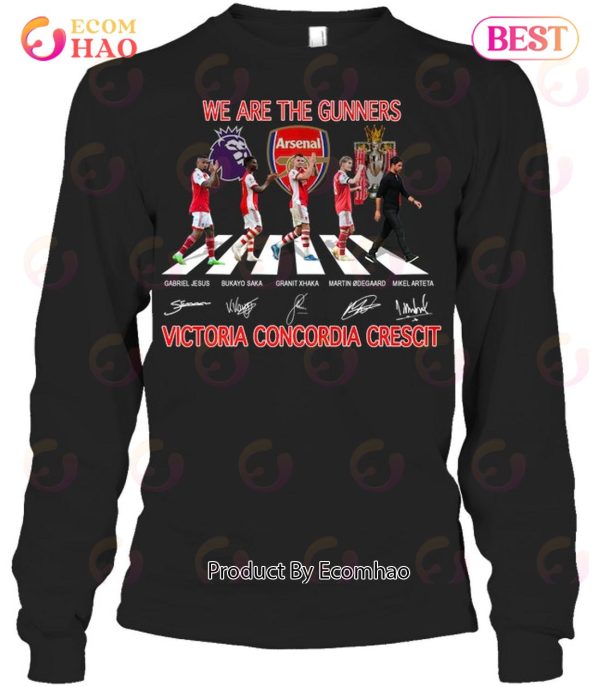 We Are The Gunners Victoria Concordia Crescit T-Shirt