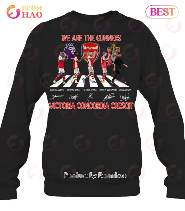 We Are The Gunners Victoria Concordia Crescit T-Shirt